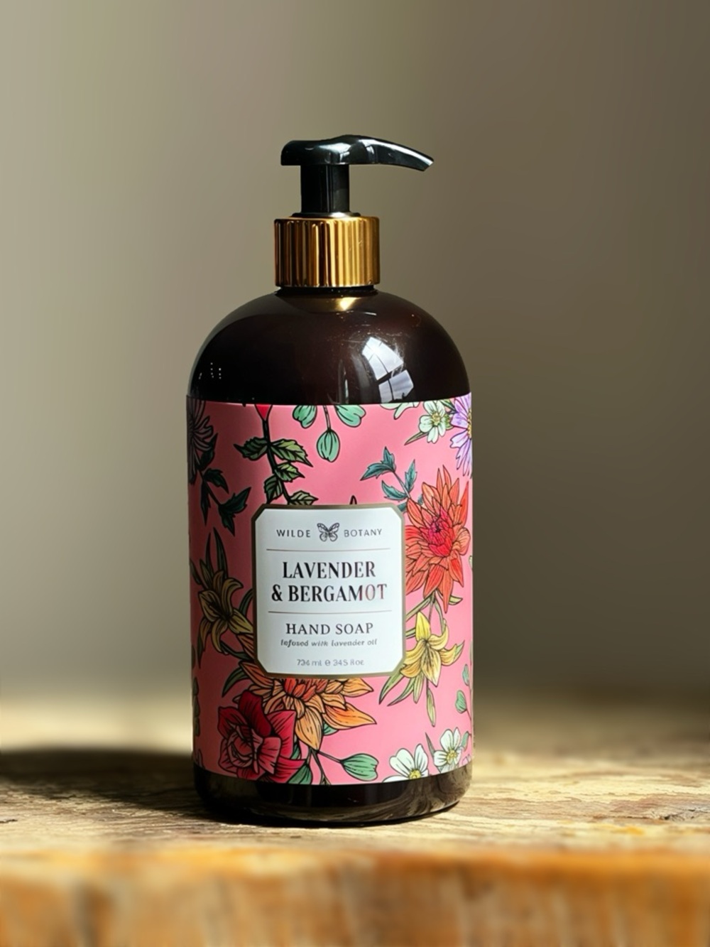 Wilde Botany Lavender & Bergamot Hand Wash / Soap Lavender Oil 24.5 OZ